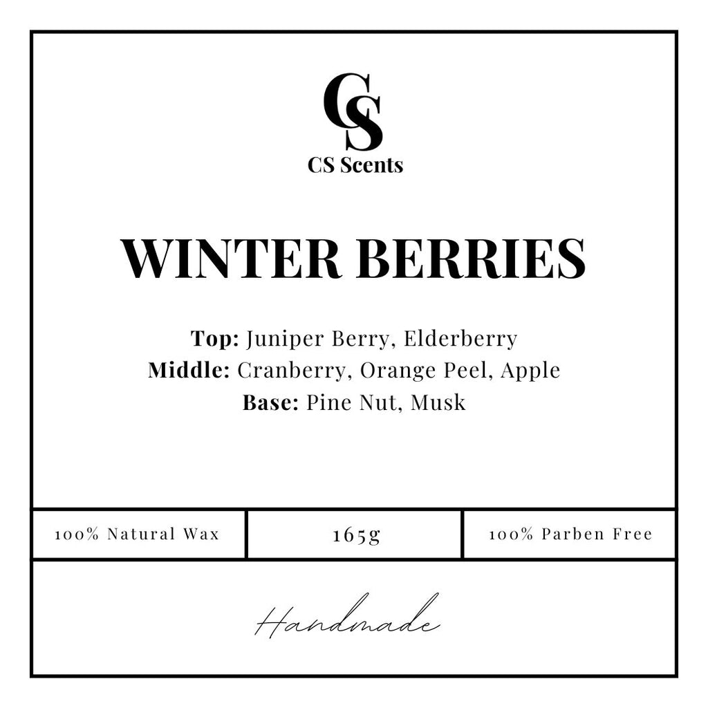165g Winter Berries Candle