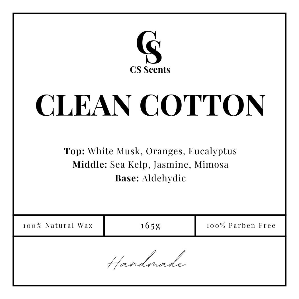 165g Clean Cotton Candle