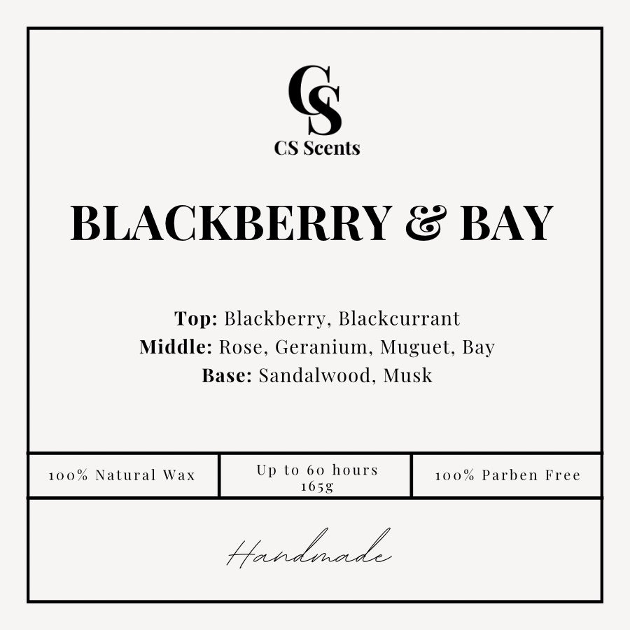 165g Blackberry and Bay Candle