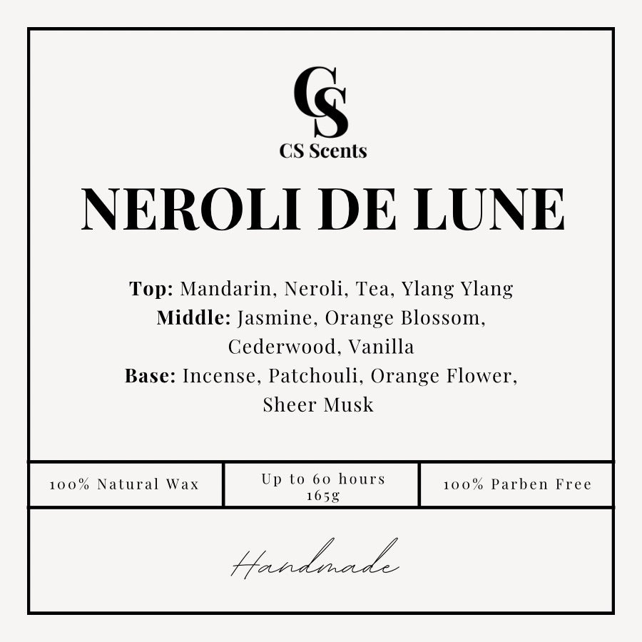 165g Neroli de Lune Candle
