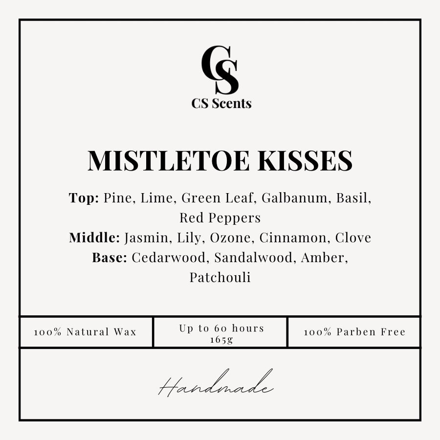 165g Mistletoe Kisses Candle