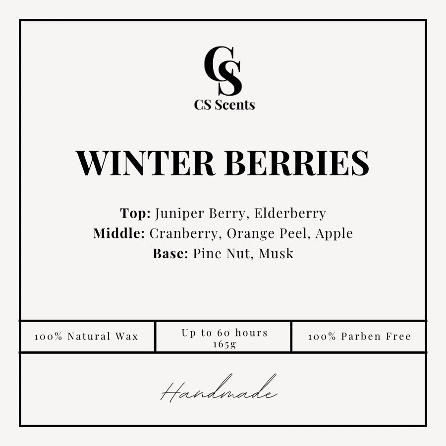 165g Winter Berries Candle