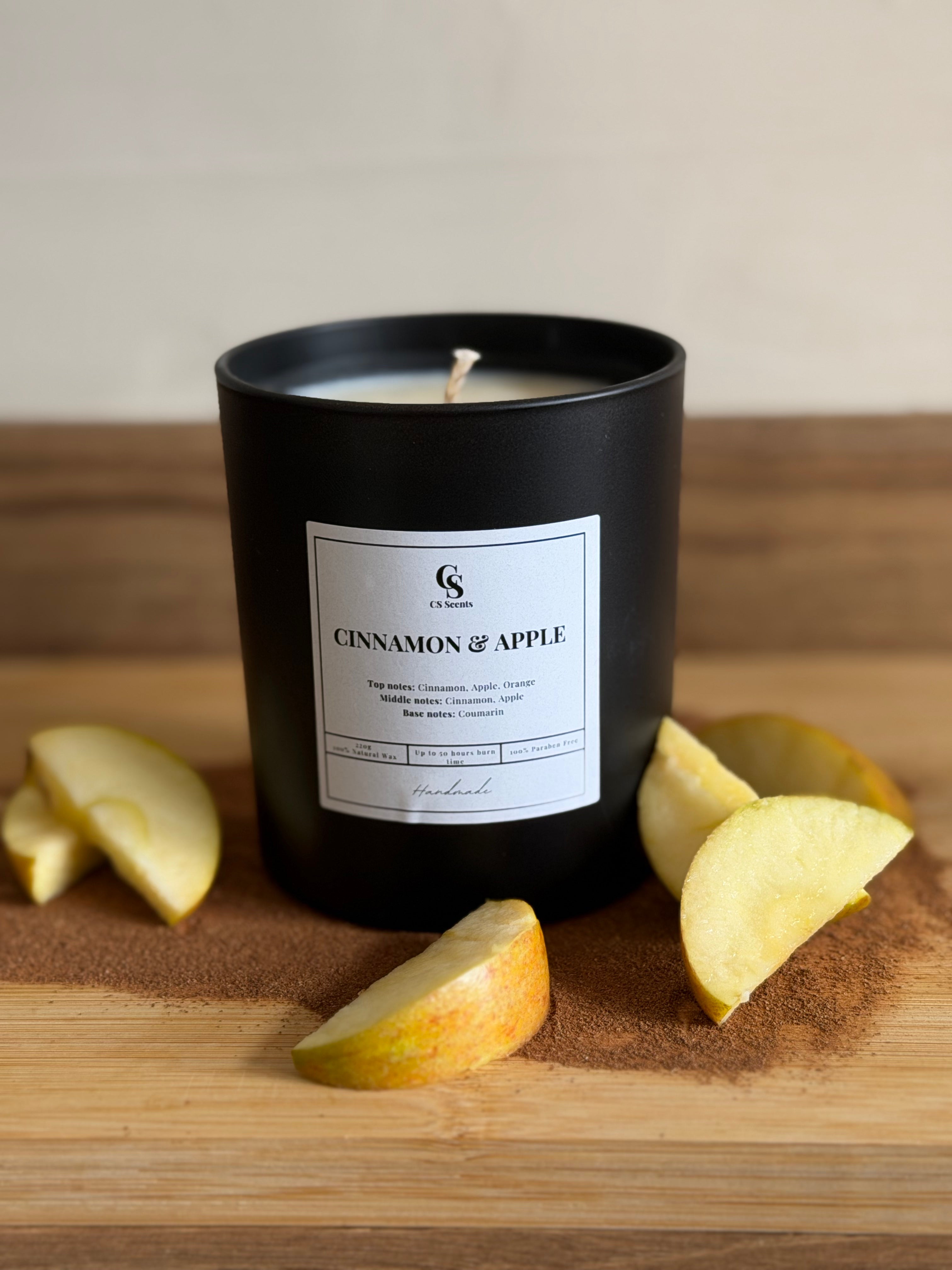 220g Cinnamon & Apple Candle